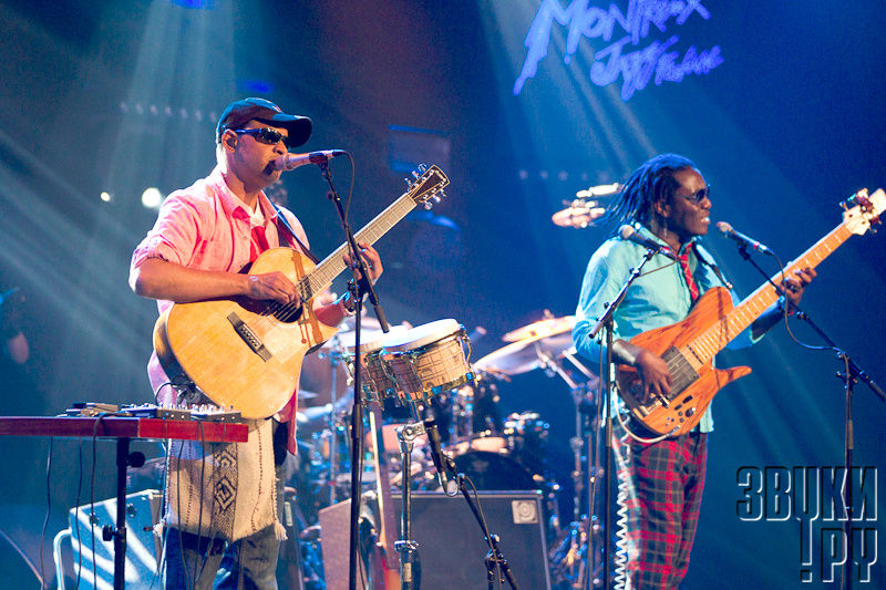 Richard Bona and Raul Midon. Montreux Jazz Festival 2011