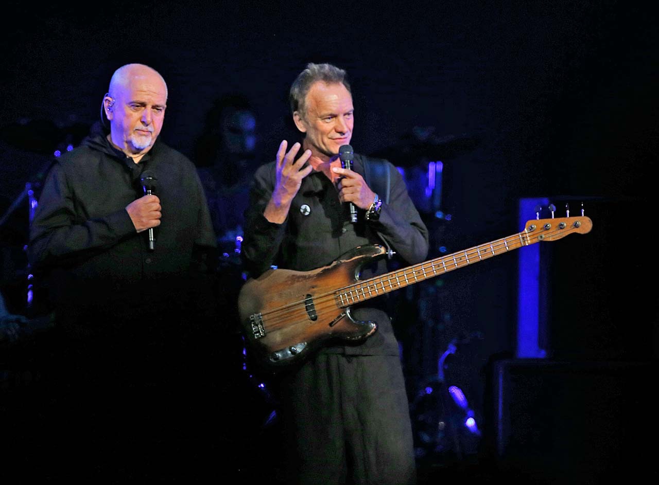 Sting and gabriel