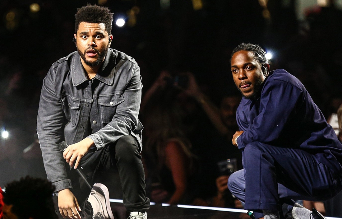 The Weeknd and Kendrick Lamar