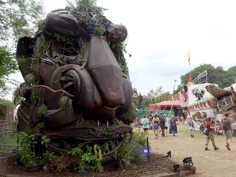 Glastonbury 2022. Четверг. Unfairground