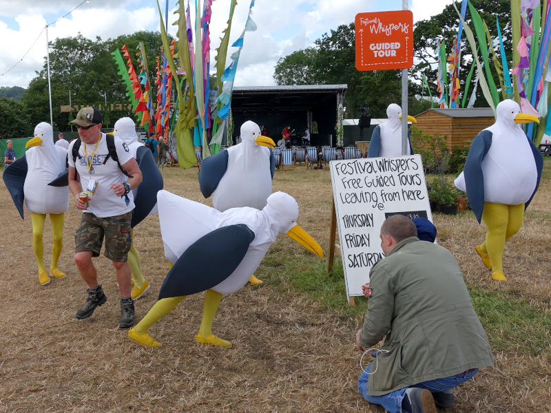 Glastonbury 2022. Cуббота. The Walkabouts Field