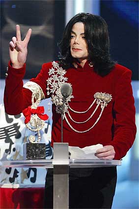 Майкл Джексон на церемонии MTV Video Music Awards