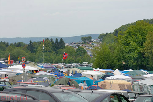 Rock am Ring. Лагерь