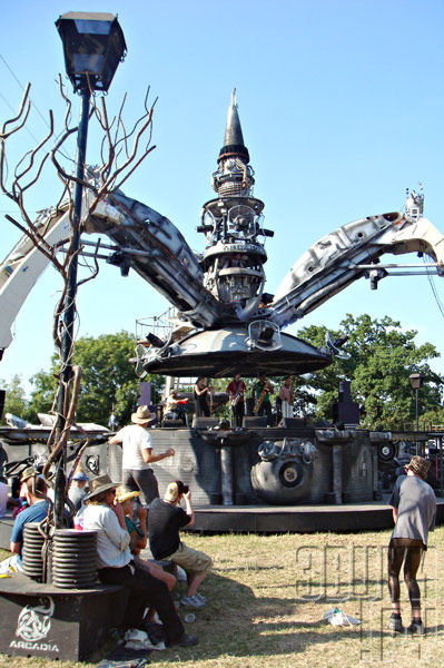 Arcadia Stage. Glastonbury 2010