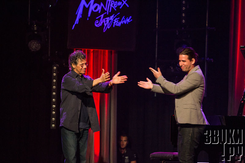 Alfredo Rodriguez and Chiock Corea. Montreux Jazz Festival 2012