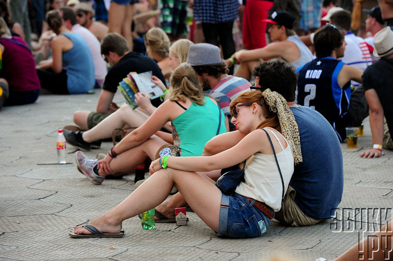 Sziget 2012, день первый