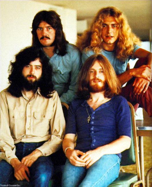 Led Zeppelin в полном составе