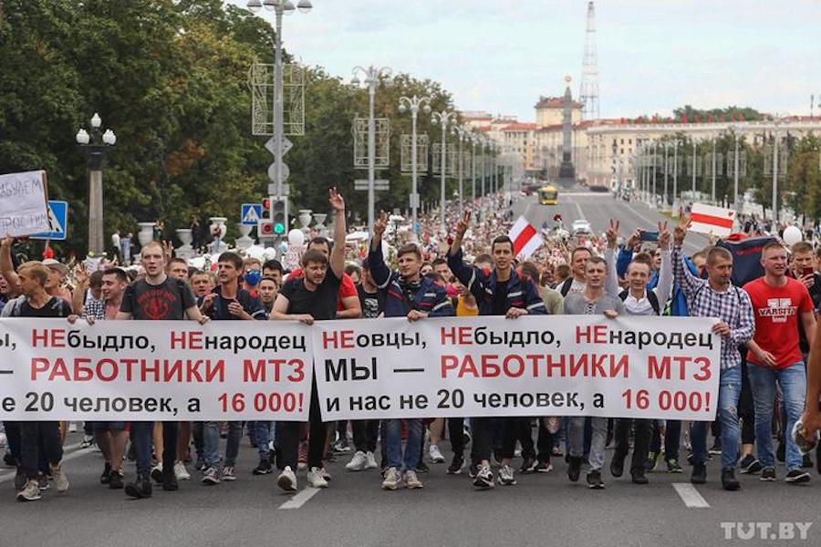 Беларусь музыкальный протест