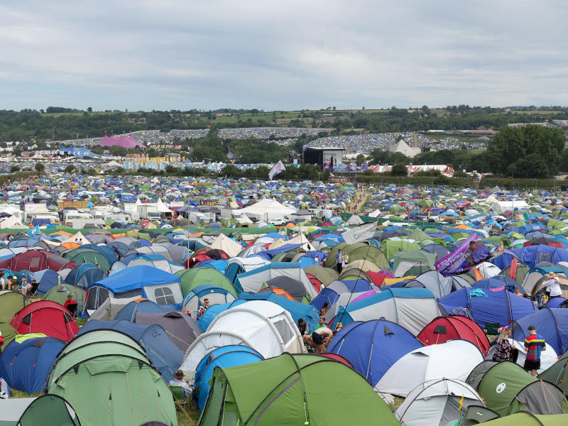 Glastonbury 2022. Четверг. Палаточный лагерь и Other Stage