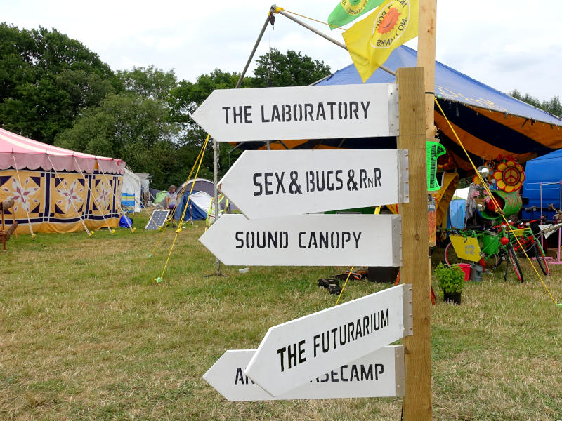 Glastonbury 2022. Четверг. Permaculture Field